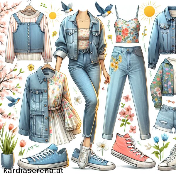Frühlingshafte Outfitideen für jeden Tag
