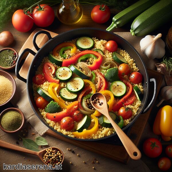 Vegetarische Pfannengerichte schnell gemacht